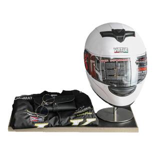 现代样板间男孩房衣柜组合摆件机车运动风儿童房衣服鞋子装饰品