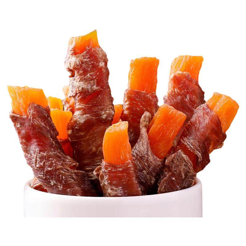 狗狗零食鸭肉绕红薯缓解泪痕