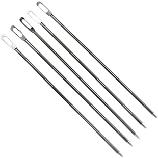 麻袋针打包针针编织袋蛇皮袋封口针大号大孔缝包针直头弯头手缝针