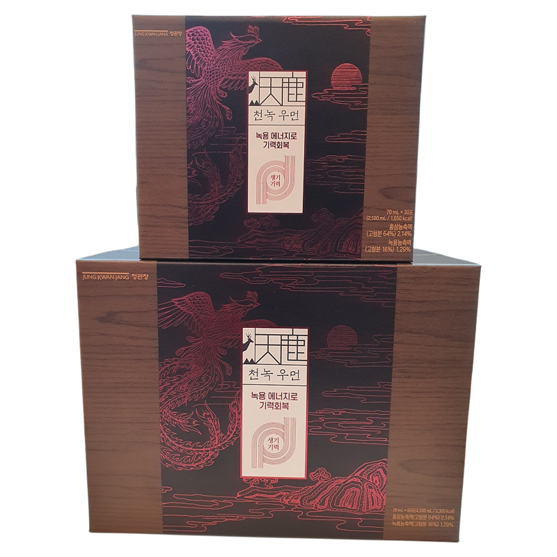 正官庄鹿茸液红参精浓缩液女性