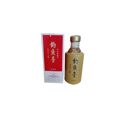 钓鱼台53度酱香型10年陈酿酒