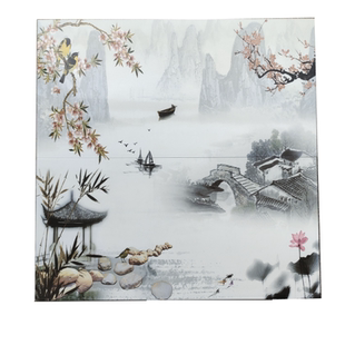 瓷砖装饰画片 厨房餐厅卫生间花片 定做个性艺术瓷片 墙砖300X600