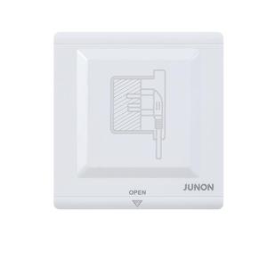 JUNON俊朗隐形插座86型嵌入式冰箱专用隐藏式内嵌式10A五孔面板