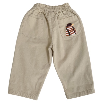 中小童纯棉休闲裤春秋装百搭长裤