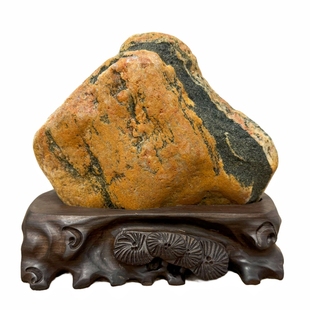 泰山石敢当保真不切底靠山补角镇宅办公室玄关摆件正宗天然泰山石