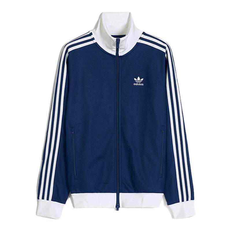Adidas阿迪达斯三叶草运动立领夹克新款运动复古外套IP0418