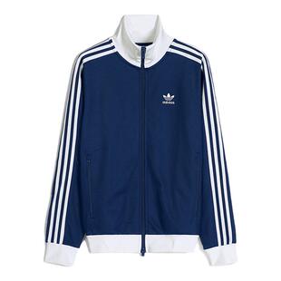 Adidas阿迪达斯三叶草运动立领夹克新款运动复古外套IP0418