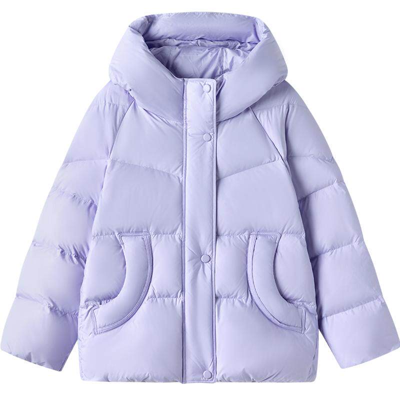 巴拉巴拉女童羽绒服中大童宝宝韩版加厚外套秋冬款童装儿童中长潮