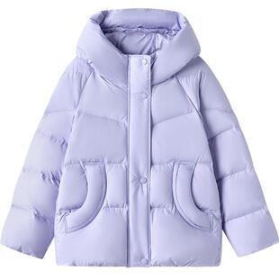 巴拉巴拉女童羽绒服中大童宝宝韩版加厚外套秋冬款童装儿童中长潮