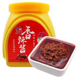 红员外香辣酱商用湖南辣椒酱红油炒菜酱凉拌干锅调料火锅蘸料辣酱