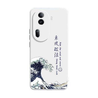 opporeno11液态高级手机壳挂绳