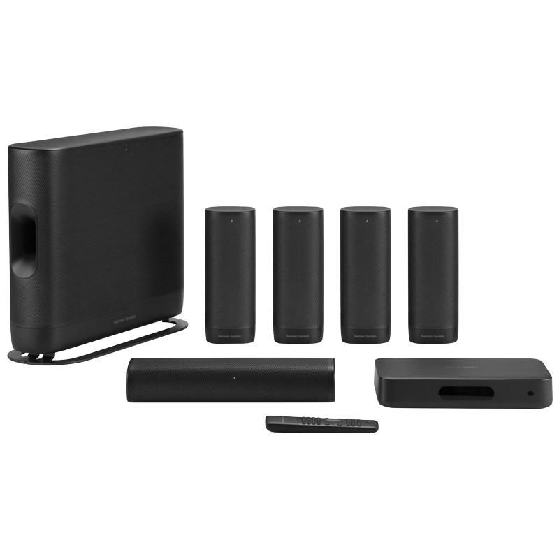 哈曼卡顿surround 5.1家庭影院音箱真无线套装 电视客厅蓝牙音箱