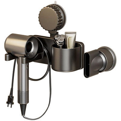 吸盘吹风机置物架壁挂吹风机支架