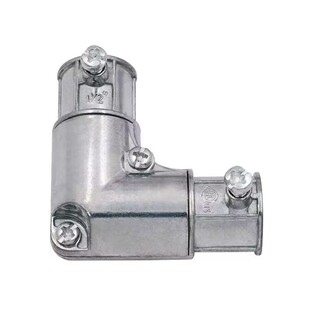 灵天镀锌线管90度接头美标UL&CUL认证金属管直角接头弯头工业风件