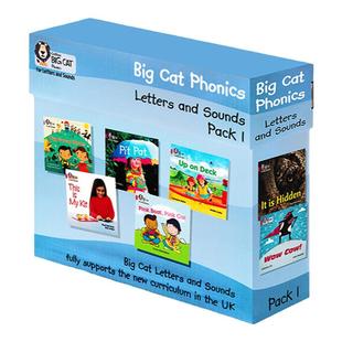 点读版英版进口柯林斯大猫英语分级阅读原版Collins Big Cat无删减进口原版系列1-18级全套分级阅读绘本小学英语儿童教材读物英文
