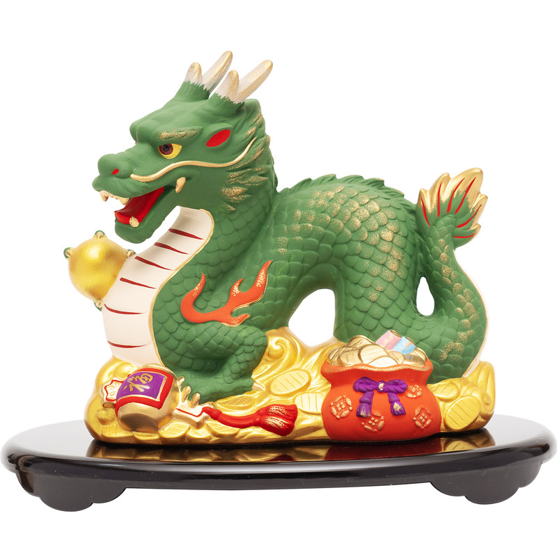 药师窑生肖青龙陶瓷摆件