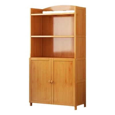 姿竹现代简约竹柜门餐边柜