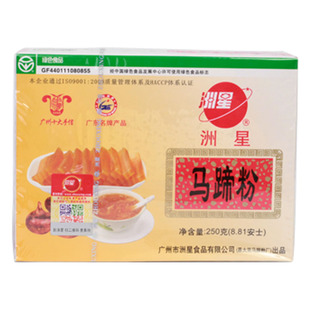 摩坊 洲星大田马蹄粉250g 茡荠广州泮塘马碲钵仔桂花糕椰浆千层