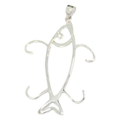 男女款S925纯银DIY镶嵌吊坠空托