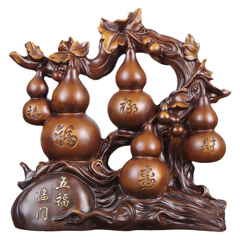 中式葫芦玄关摆件乔迁礼品