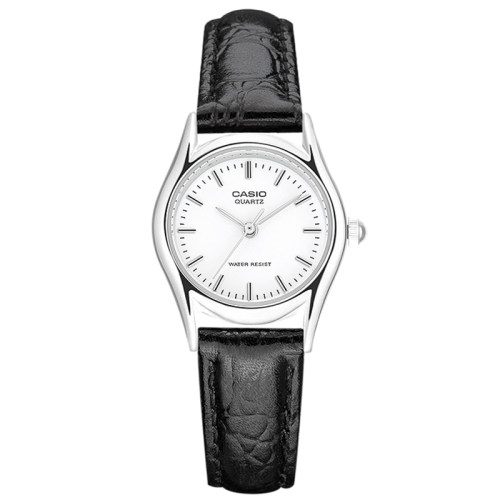 卡西欧(CASIO)女表时尚优雅简约指针防水复古石英表LTP-1241D-4A