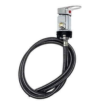 座式侧边出水洗头床通用混水阀