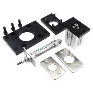 FA法兰板SC气缸配件支架MAL固定底座SDA附件CDM2B法兰座ACQ安装板