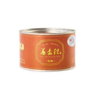 贵州普安县特产 工夫红茶 因民 普安红茶·听闻 二级50g 经典罐装