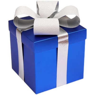 新年礼盒装饰品堆头红色金色橱窗