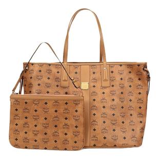 MCM女包女士大号双面印花手提购物袋子母托特包 MWPAAVI01CO001