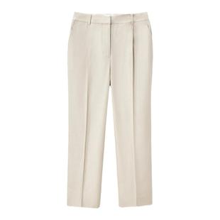 【无染色系列】OVV秋冬女意大利哥伦布羊绒混纺烟管西裤