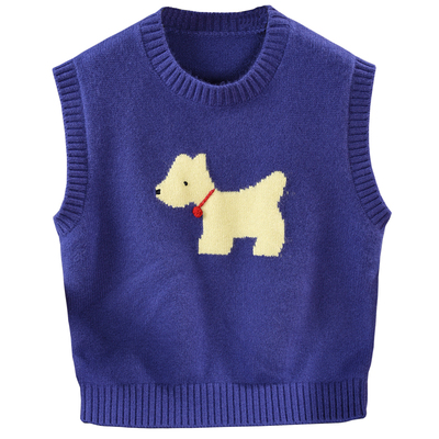 DIGBUTY复古羊毛针织马甲背心