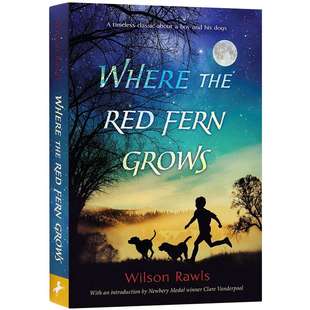 正版 红色羊齿草的故乡 英文原版 Where the Red Fern Grows 经典儿童文学小说 青少年读物 英文版进口书籍搭时间的皱折记忆传授人
