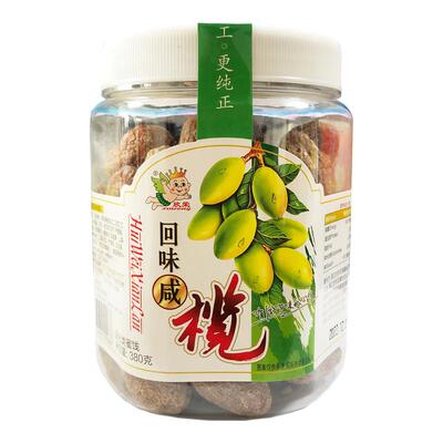欣荣回味咸橄榄380g闽南特产