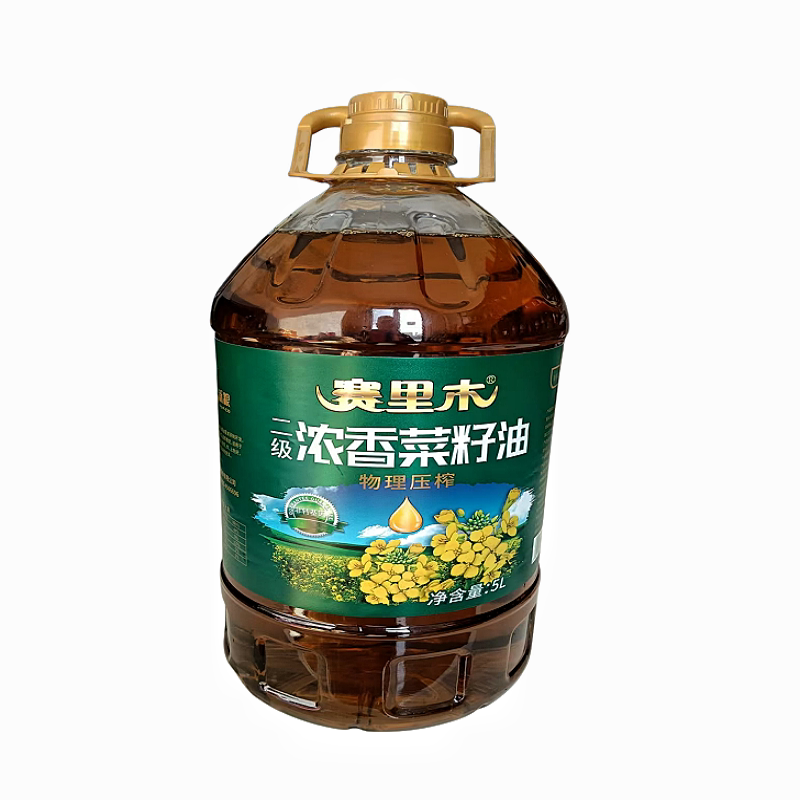 新疆浓香菜籽油非转基因5L家用