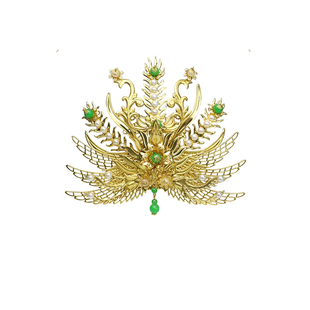 敦煌飞天假发饰品影楼摄影儿童大人通用汉服凤冠嫦娥飞天发包头饰