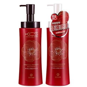 韩国进口爱敬可希丝kcs山茶花洗发水顺滑柔顺改膳毛躁洗发露