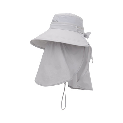 快乐狐狸可拆卸全防护防晒渔夫帽
