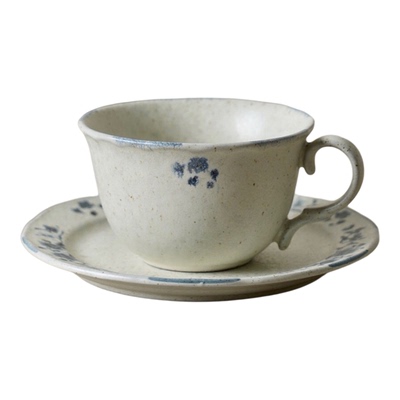 中古风青黛餐具碗盘杯经典精致