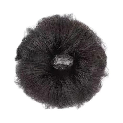 低扎丸子头假发女真发发圈汉服古风发包自然蓬松发饰懒人盘发神器