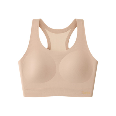 likeuu少女粉底液隐形运动内衣