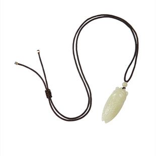 和田玉龙柱本命年玉吊坠个性中国风复古龙形雕刻玉佩男女款玉挂件