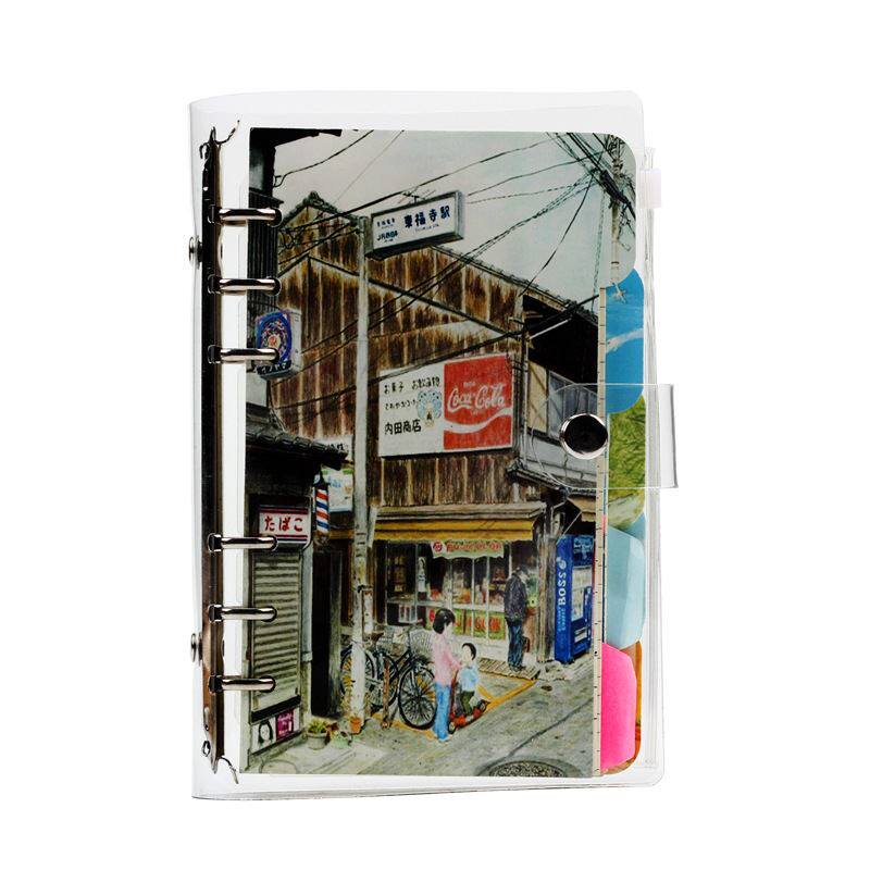 手账本简约ins风活页文艺可爱少女网红手帐本工具材料全套日记本