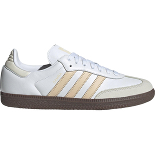 Adidas/阿迪达斯正品三叶草女士经典时尚复古系带低帮板鞋JH7300