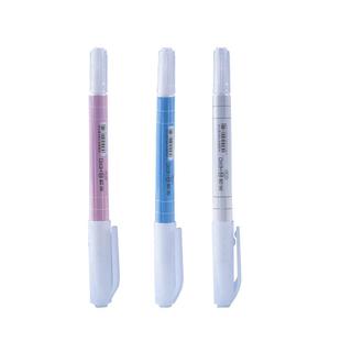 英雄牌消字笔小学生可擦钢笔字无痕魔笔复写笔双头消字笔改错笔修改笔摩擦笔大容量墨囊小清新可擦蓝色蓝黑