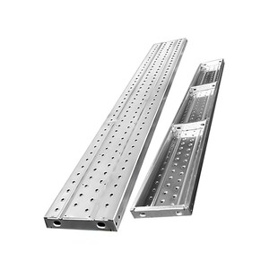 钢跳板3米镀锌铁踏板工地走道板盘扣式挂钩踏板4米建筑脚手板厂家