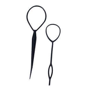 编发神器穿发拉发针儿童扎头发懒人丸子头隐形盘发器发梳发饰套装