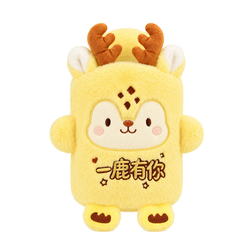 卡通毛绒儿童加厚保温热水袋