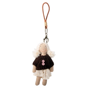 NAFUFU包包挂件复古手工小娃娃玩偶车载中古毛绒玩具挂饰抽象搞怪