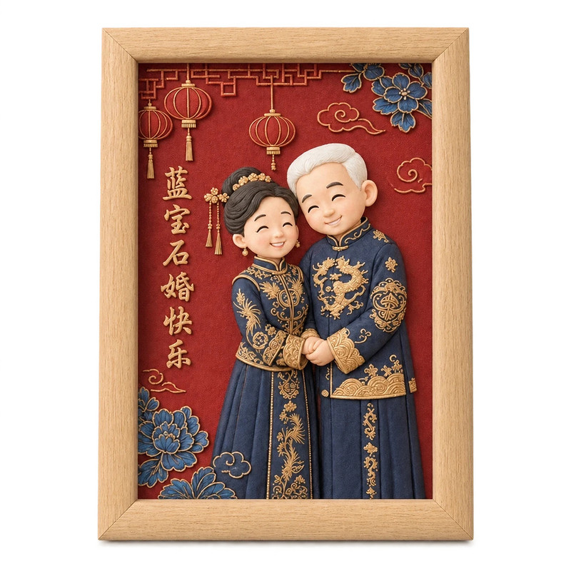 立体照片创意定制礼物送同事情侣战友老师宠物毕业照全家福纪念日